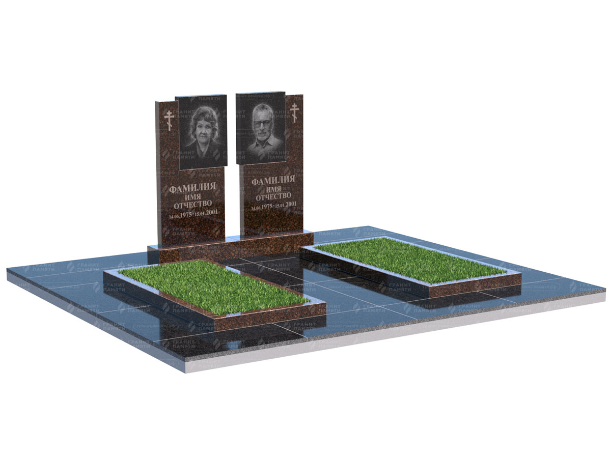 Двойные мемориальные комплексы в Новочебоксарске | Мемориальный комплекс №51