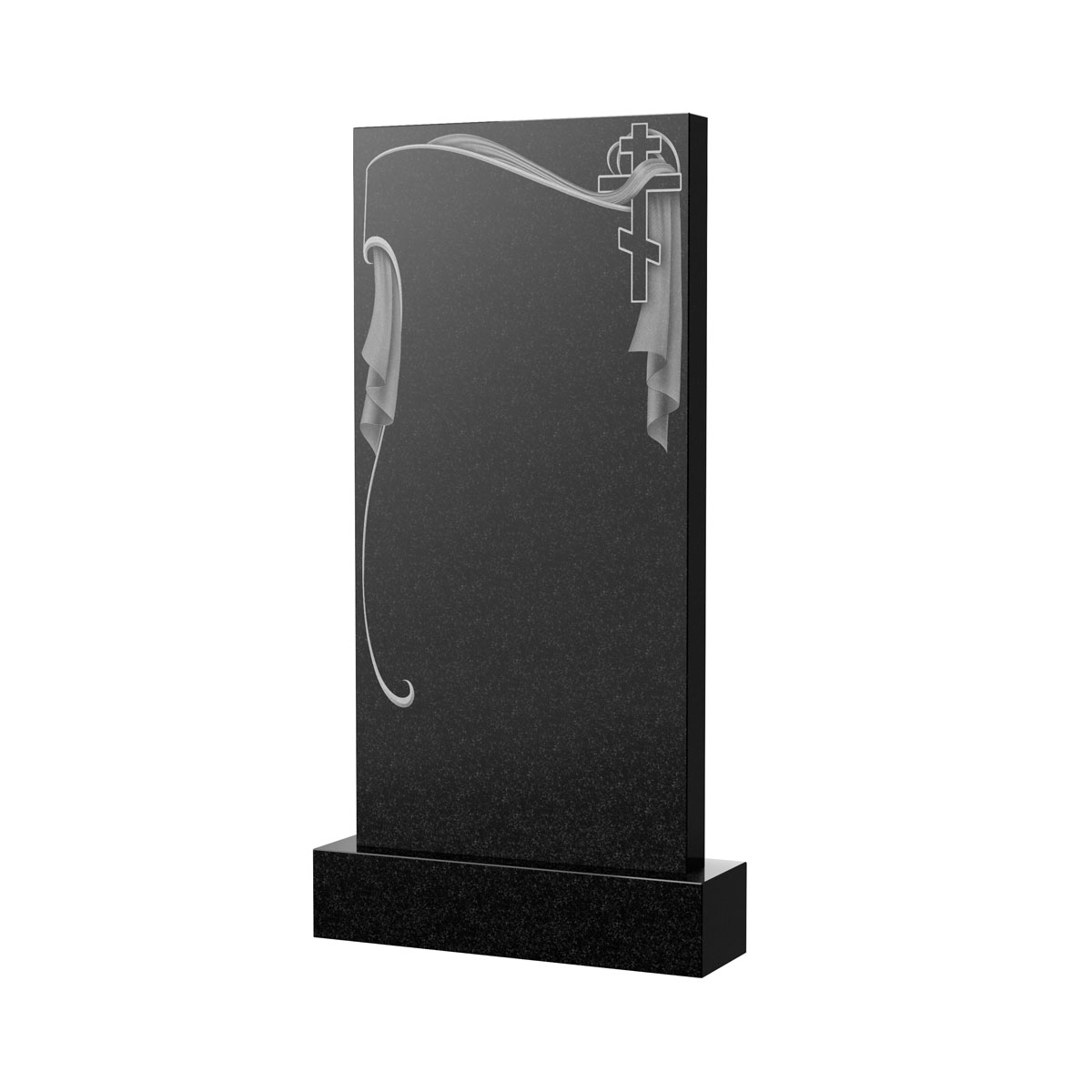 Художественное оформление памятника в Новочебоксарске | Художественное оформление на гранитную стелу, рисунок ВХО-051