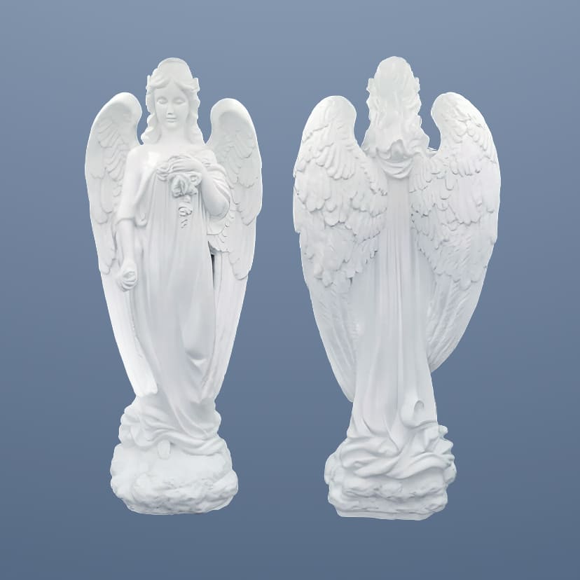 Скульптуры из искусственного мрамора в Новочебоксарске | Скульптура Ангела №2