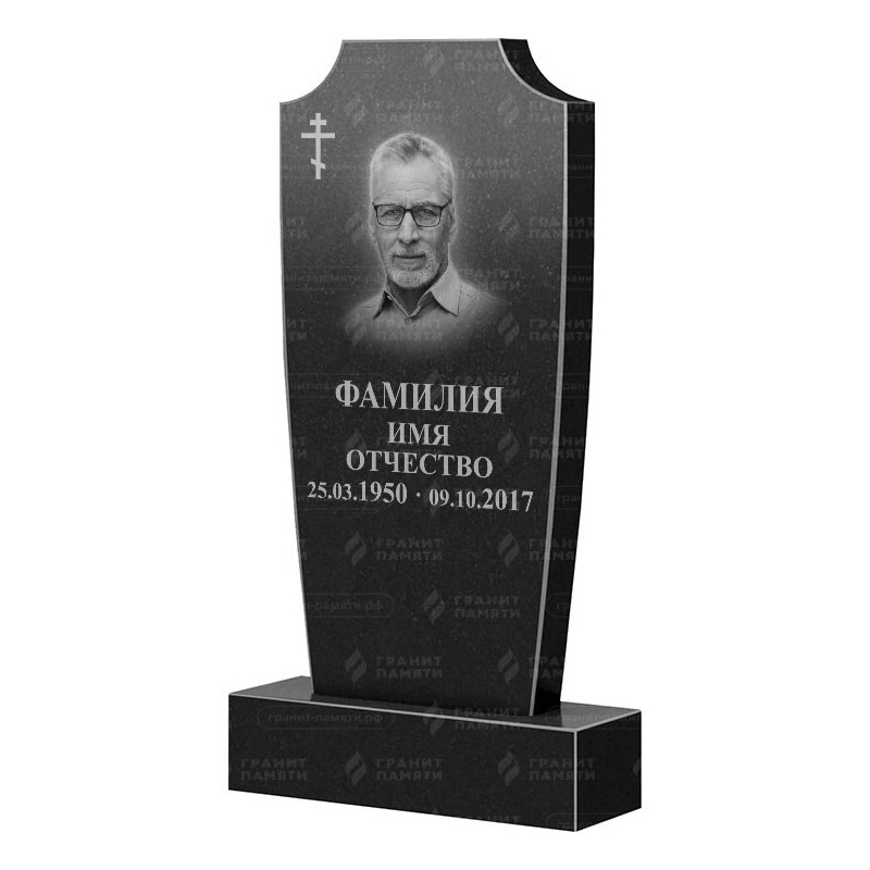 Памятники из гранита вертикальные в Новочебоксарске | Гранитный памятник ФГ-010