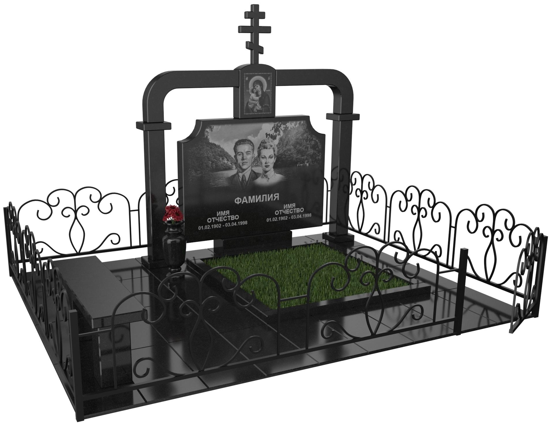 Двойные мемориальные комплексы в Новочебоксарске | Мемориальный комплекс №44