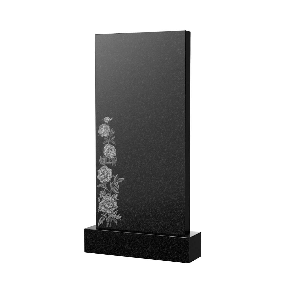 Художественное оформление памятника в Новочебоксарске | Художественное оформление на гранитную стелу, рисунок ВХО-059