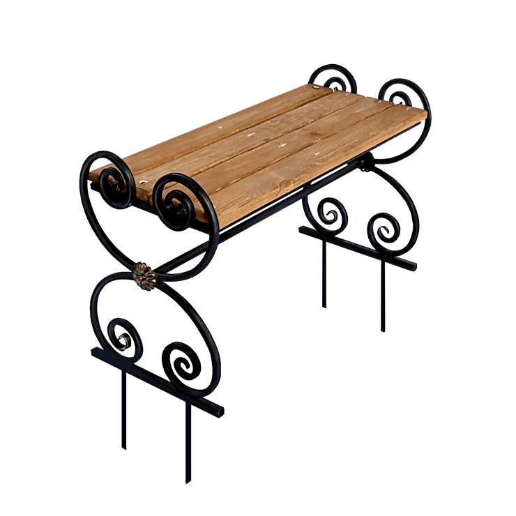 Кованые изделия в Новочебоксарске | Кованая скамейка СТ.001