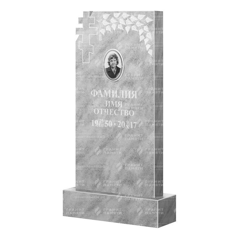 Памятники из мрамора в Новочебоксарске | Мраморный памятник ФМ-202