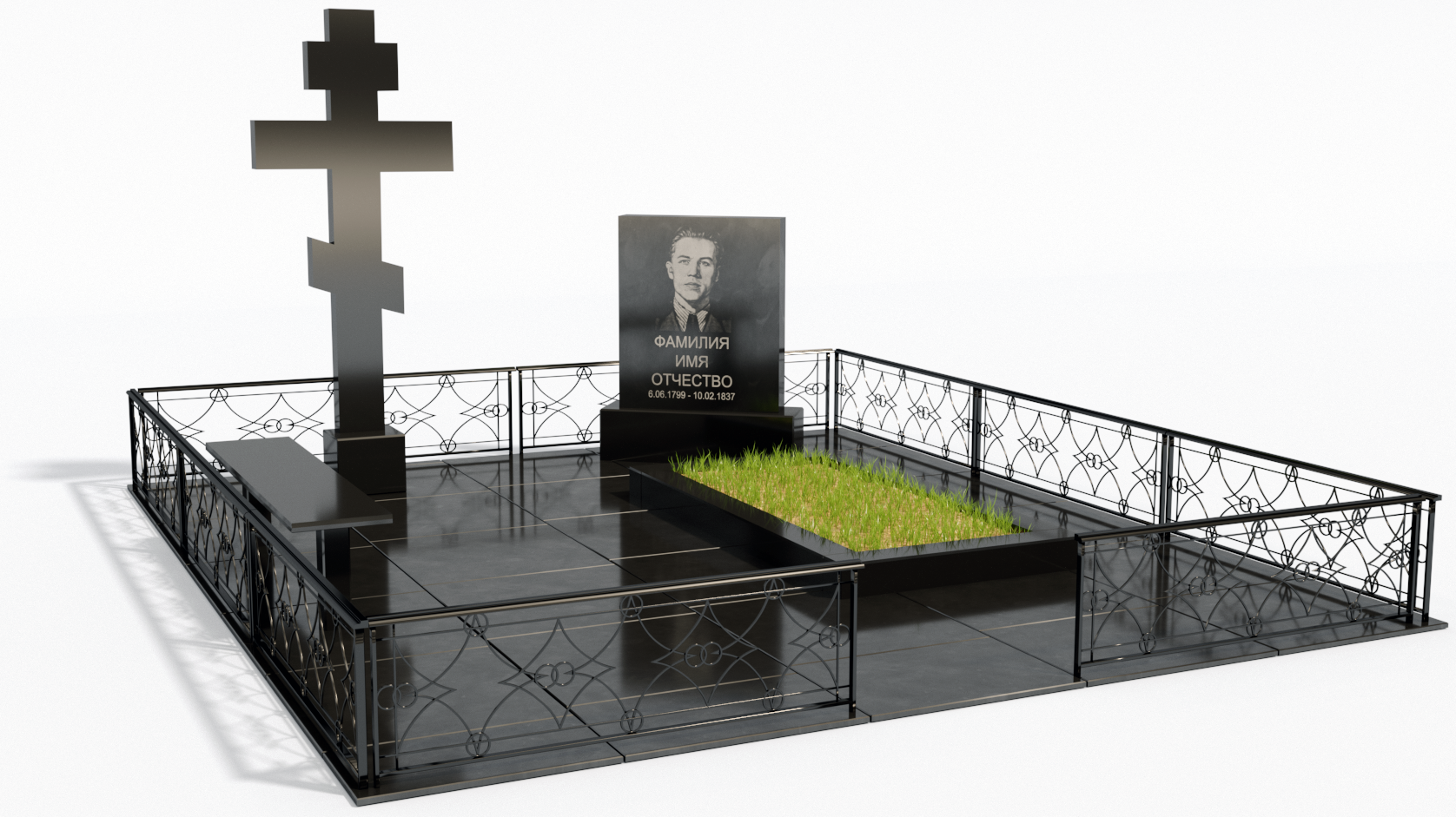 Одинарные мемориальные комплексы в Новочебоксарске | Мемориальный комплекс №1