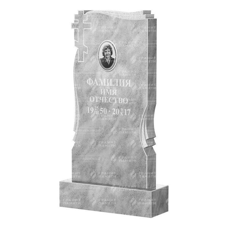 Памятники из мрамора в Новочебоксарске | Мраморный памятник ФМ-185
