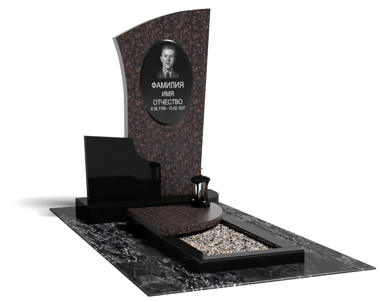 Одинарные мемориальные комплексы в Новочебоксарске | Мемориальный комплекс №13