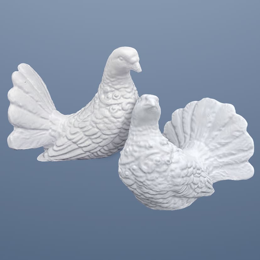 Скульптуры из искусственного мрамора в Новочебоксарске | Голубь пара