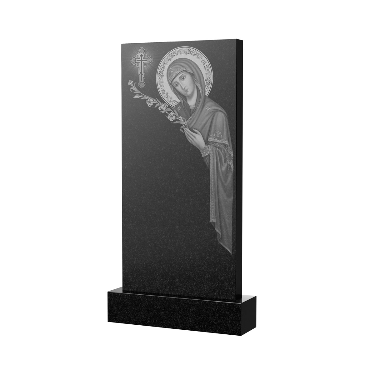 Художественное оформление памятника в Новочебоксарске | Художественное оформление на гранитную стелу, рисунок ВХО-035