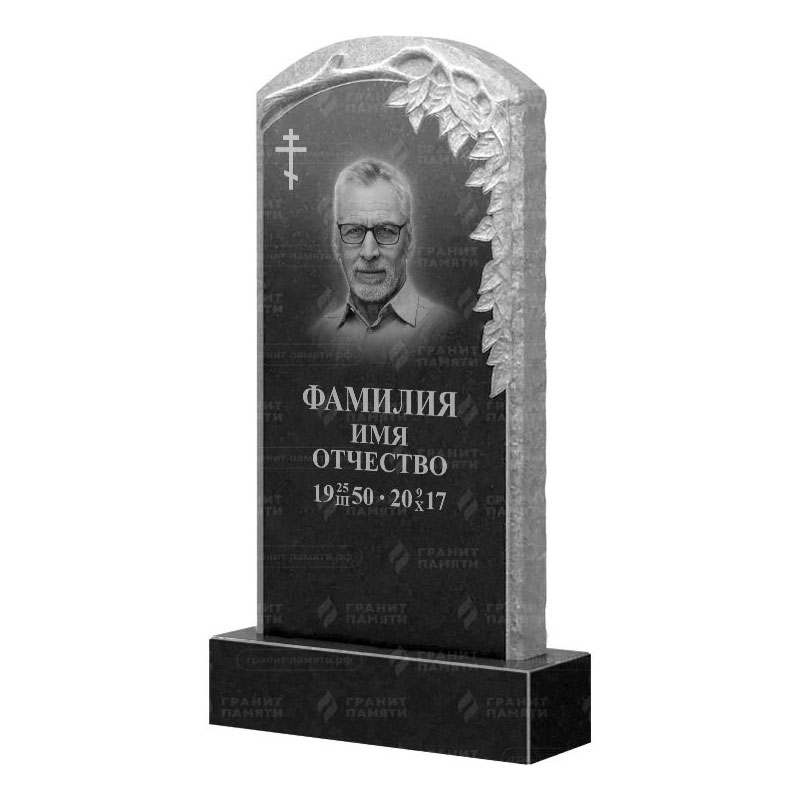 Памятники из гранита с деревом в Новочебоксарске | Гранитный памятник ФГ-107