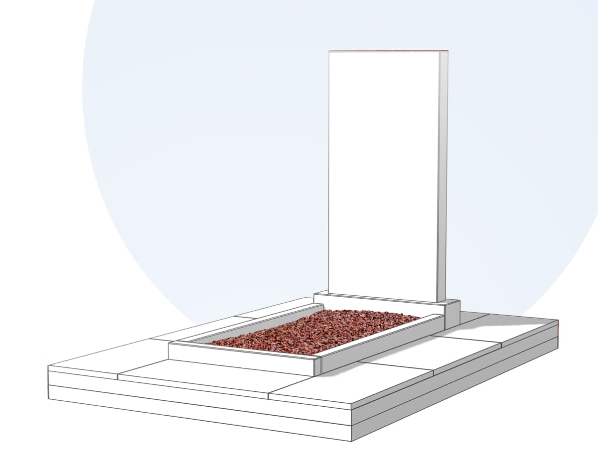 Засыпка цветника камушками в Новочебоксарске