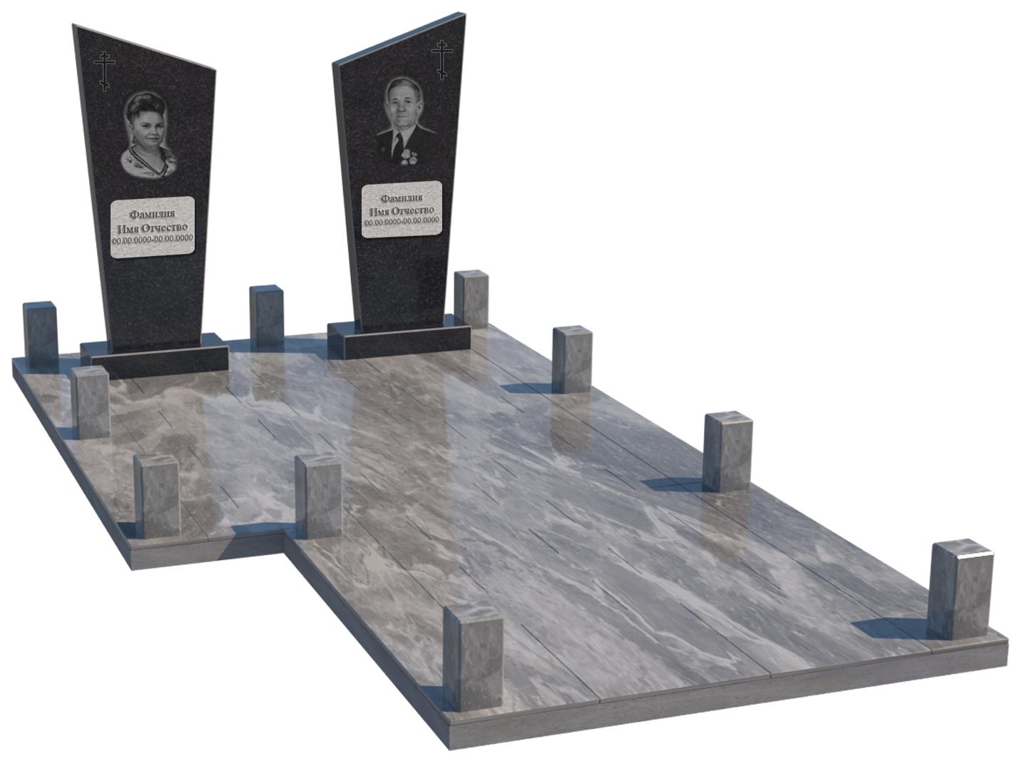 Двойные мемориальные комплексы в Новочебоксарске | Мемориальный комплекс №41