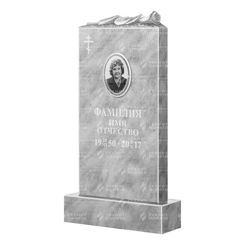 Памятники из мрамора в Новочебоксарске | Мраморный памятник ФМ-105