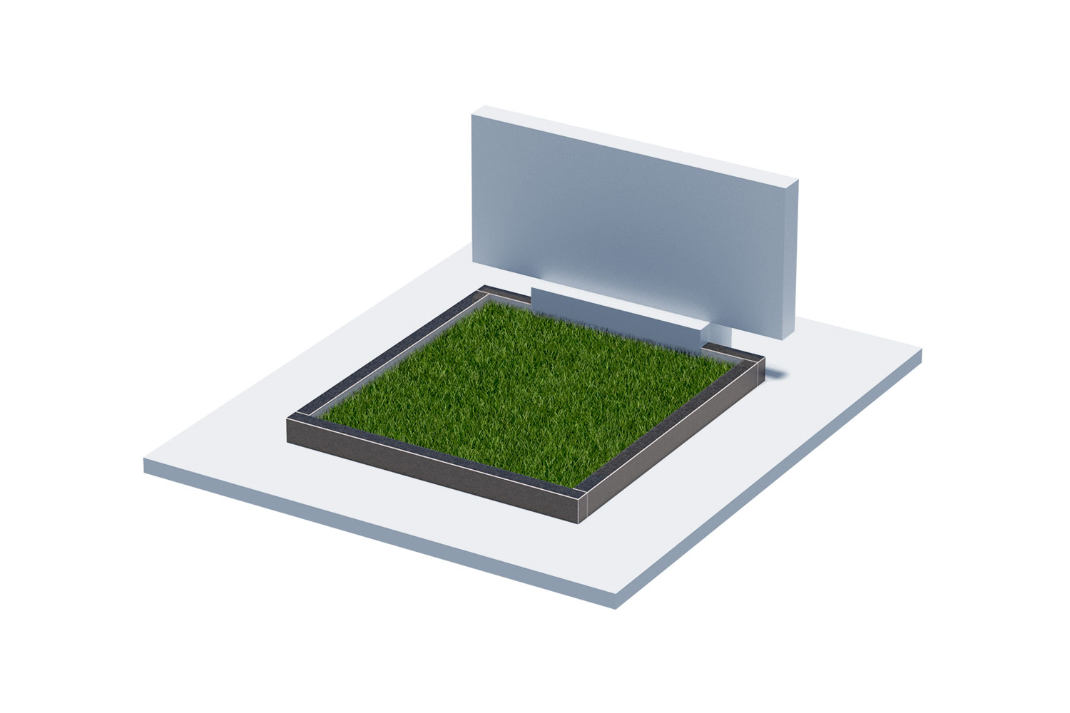 Цветники и надгробные плиты в Новочебоксарске | Цветник Общий