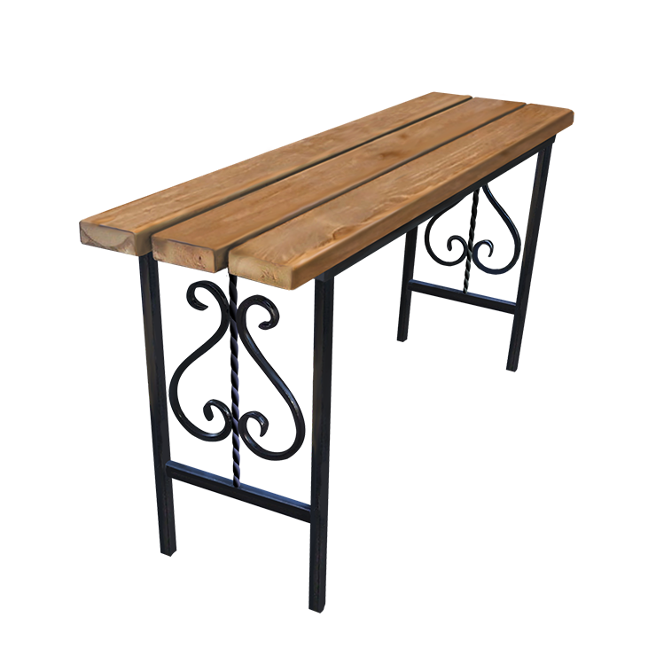 Кованые изделия в Новочебоксарске | Кованая скамейка СТ.003