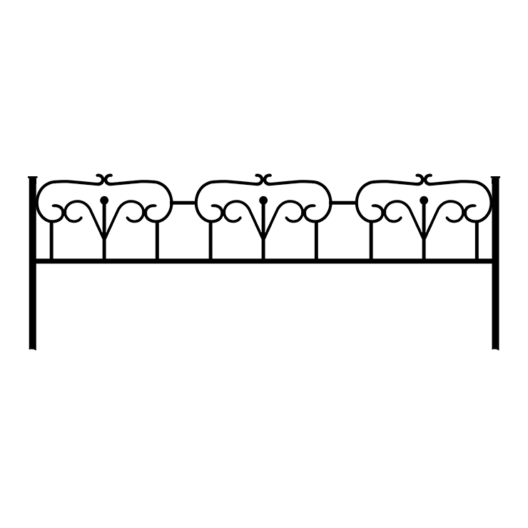 Металлические оградки, столы, скамейки в Новочебоксарске | Оградка №2