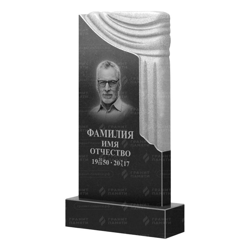 Памятники из гранита резные в Новочебоксарске | Гранитный памятник ФГ-121