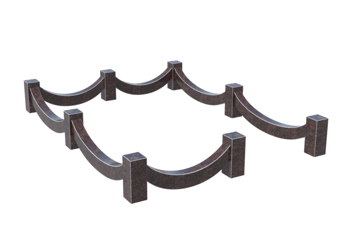 Цоколи на могилу в Новочебоксарске | Цоколь на могилу №0025