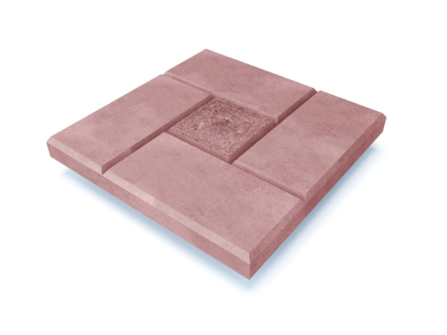 Плитка для облицовки памятников в Новочебоксарске | Тротуарная плитка красная