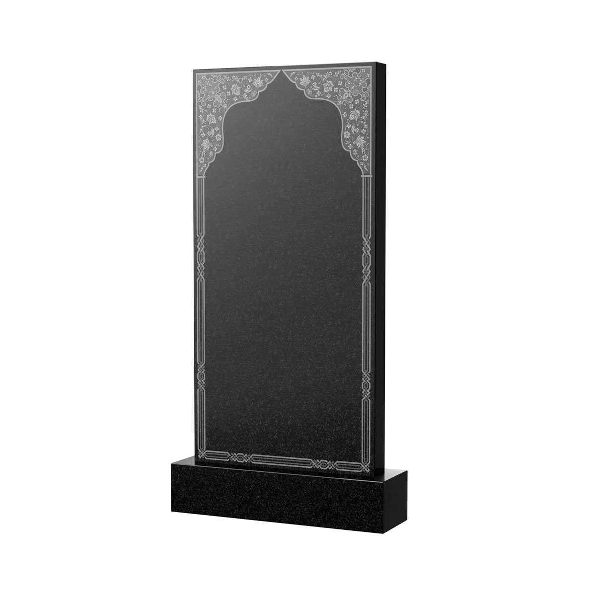 Художественное оформление памятника в Новочебоксарске | Художественное оформление на гранитную стелу, рисунок ВХО-042