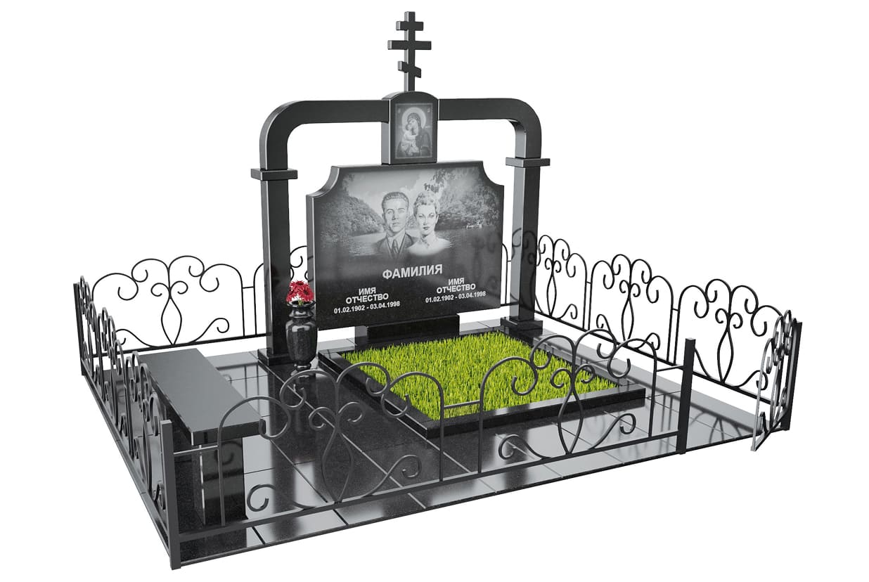 Двойные мемориальные комплексы в Новочебоксарске | Мемориальный комплекс №44