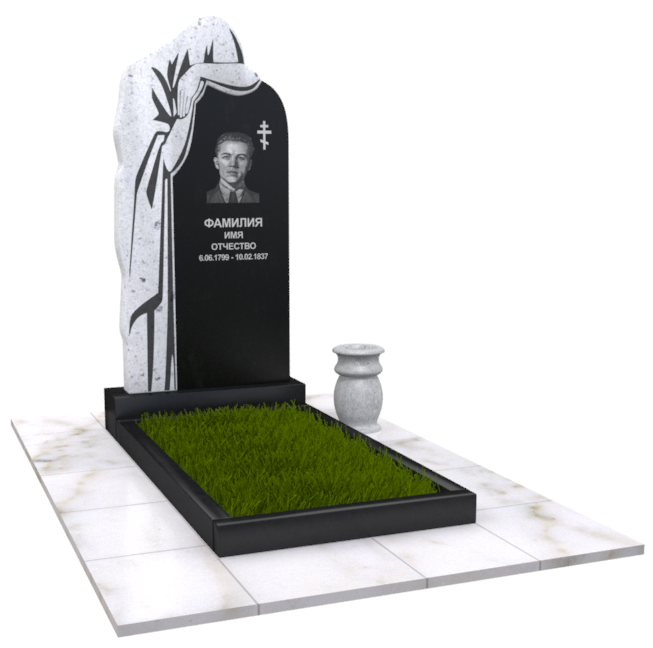 Одинарные мемориальные комплексы в Новочебоксарске | Мемориальный комплекс №18