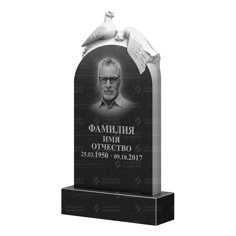 Памятники из гранита с птицами в Новочебоксарске | Гранитный памятник ФГ-109