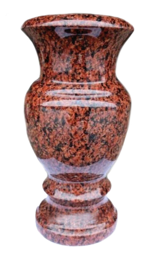 Вазы из камня в Новочебоксарске | Ваза гранитная «Цветная»