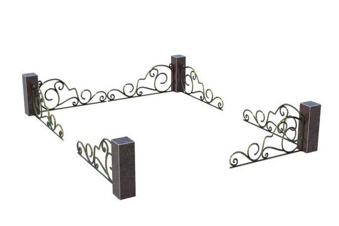 Цоколи на могилу в Новочебоксарске | Цоколь на могилу №0050