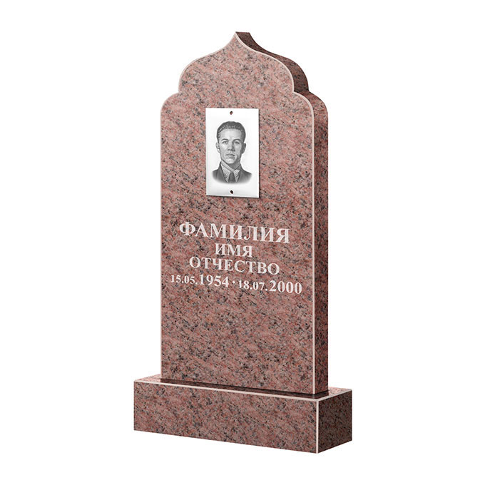 Гранитные памятники в Новочебоксарске | Памятник из гранита Розалия Pink ФГЦ-037