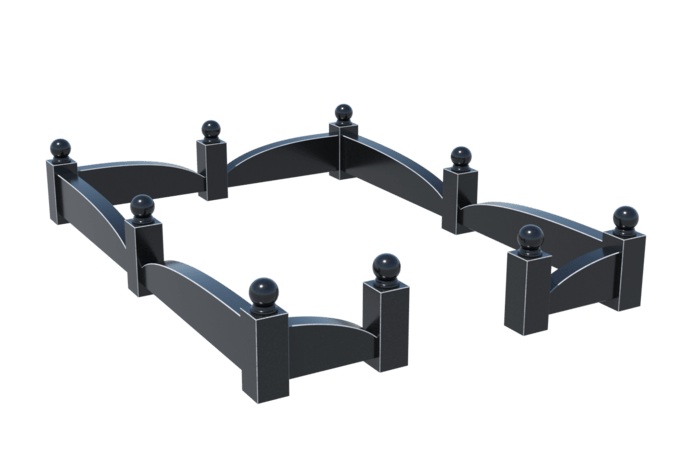 Цоколи на могилу в Новочебоксарске | Цоколь на могилу №0039
