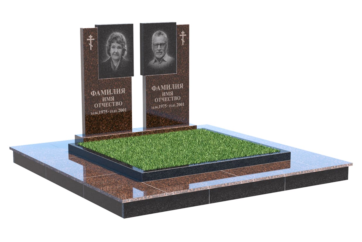 Двойные мемориальные комплексы в Новочебоксарске | Мемориальный комплекс №50