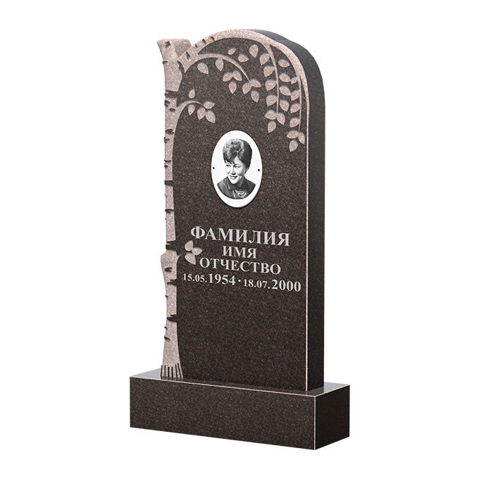 Гранитные памятники в Новочебоксарске | Памятник из гранита Карел Brown ФГЦ-091