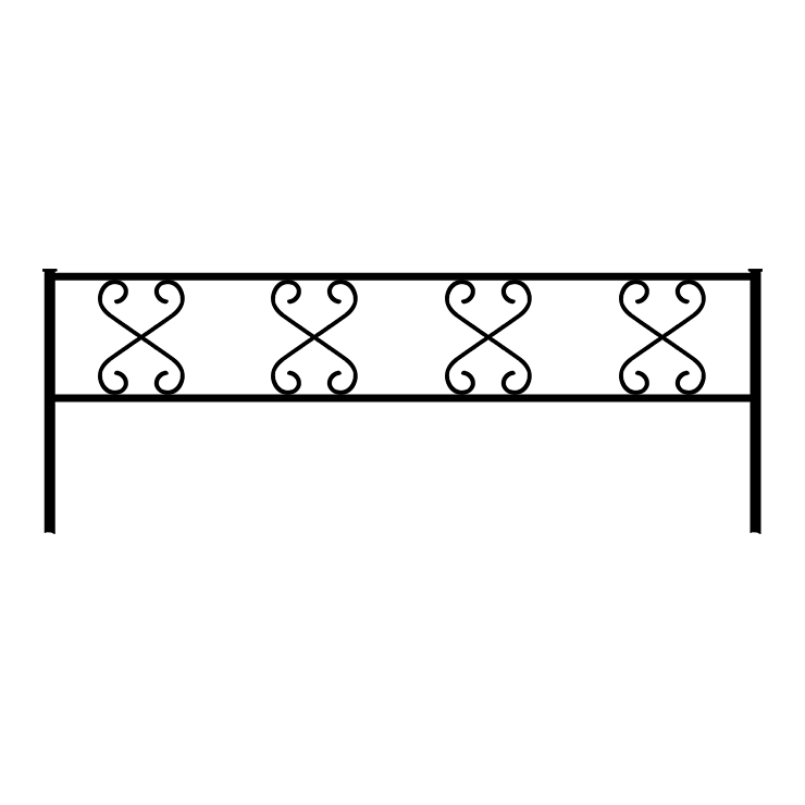 Металлические оградки, столы, скамейки в Новочебоксарске | Оградка №1