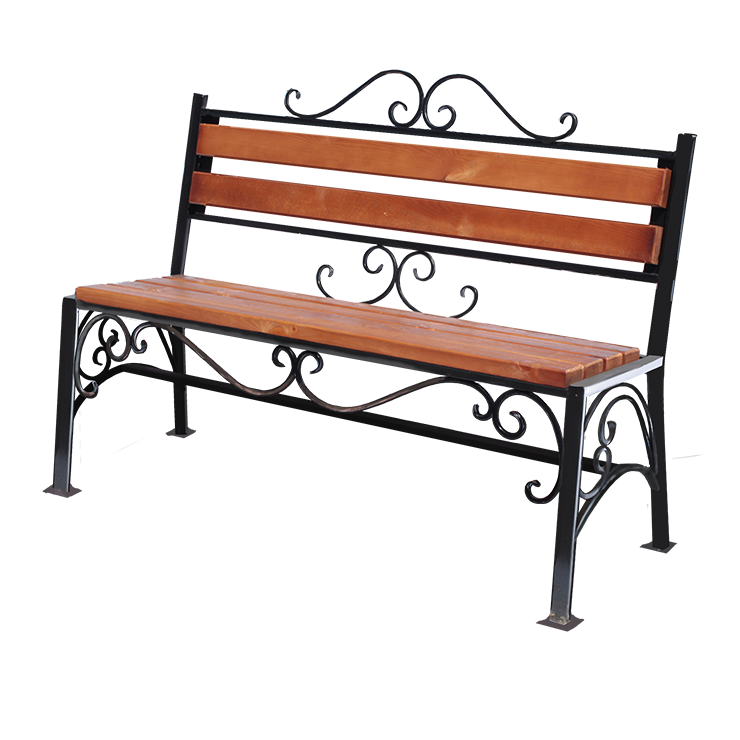 Кованые изделия в Новочебоксарске | Кованая скамейка СТ.006