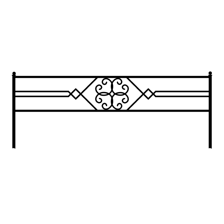 Кованые изделия в Новочебоксарске | Кованая оградка ОГ.003