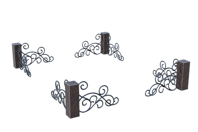 Цоколи на могилу в Новочебоксарске | Цоколь на могилу №0048