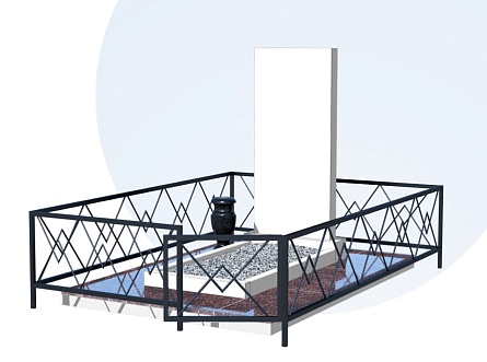 Оградки, столы, лавочки в Новочебоксарске